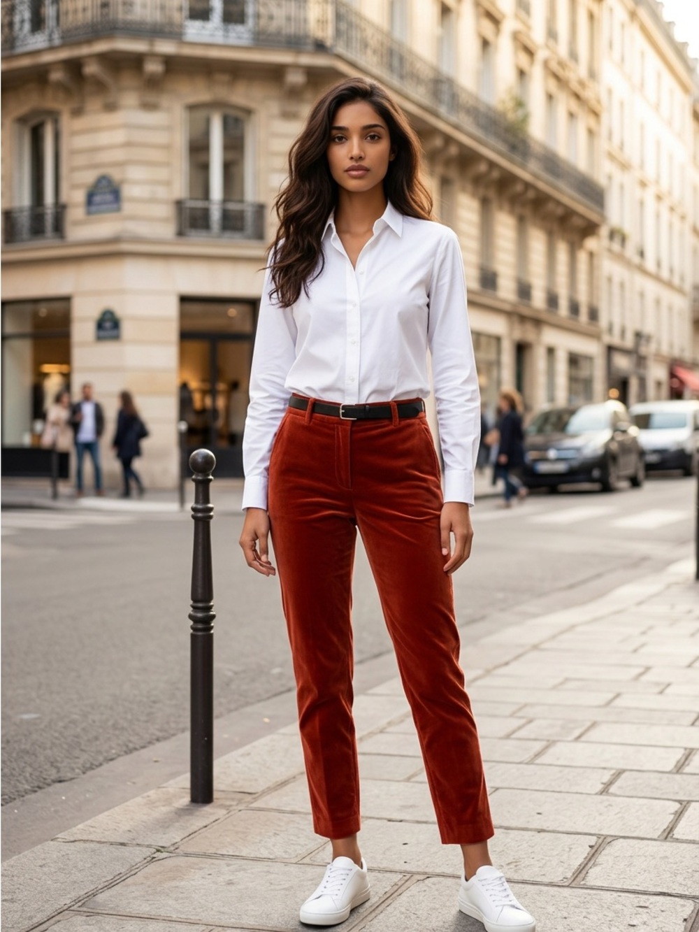 Weekend Max Mara Women's Size 12 Rolf Harvest Orange Velvet Pants $295